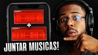 COMO CORTAR, COLAR E EDITAR AUDIOS PELO CELULAR! Aprenda a editar suas musicas