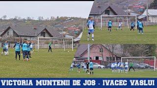 #1108 #Fotbal - Liga 5 Vaslui: Victoria Munteni - Ivacec Vaslui 1-2! Golul lui State a dezghetat