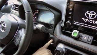 Toyota RAV4 (2019-2025): How To Enter And Start The RAV4 With Dead Smart Key (Fob) Battery?