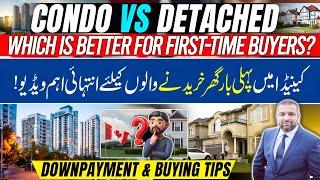 Condo vs House: First-Time Buyer Canada 2025. In-depth comparison of condos and houses for new buyer