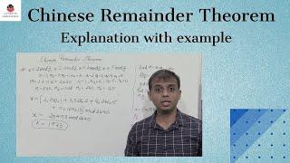 Chinese Remainder Theorem | Explanation with example | Cryptography