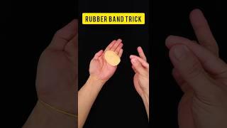 Easy Rubber Band Magic Trick #magic #shorts #magictricks #tricks