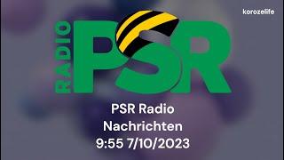 Radio PSR | Nachrichten 9:55 7/10/2023