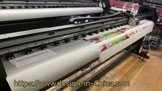 3.2m large format printer with dual XP600 printheads