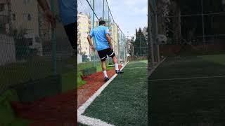 Can you score from corner?  #football #trending #viralvideo