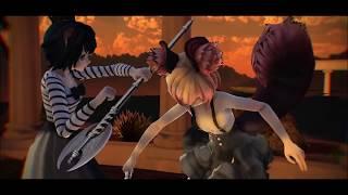 【MMD】 Fight Scene 【+Motion DL】