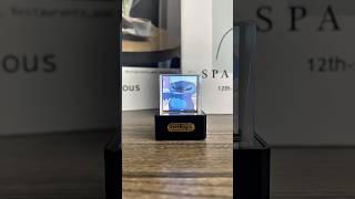 Holographic Stitch- Beyond imagination! #cube #holographic #3d #stitch #fyp