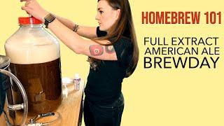 Extract American Ale Brewday (How to Homebrew for Beginners Pt.2)