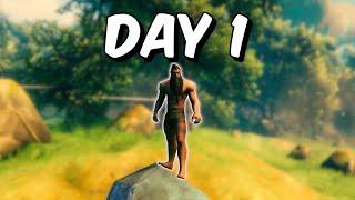  100 Days of Hardcore Valheim - Day 1!