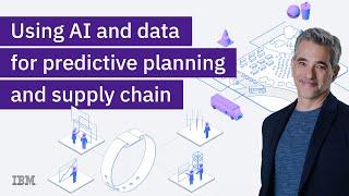 Using AI and data for predictive planning and supply chain