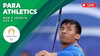 Para Athletics - Men's Javelin Final | Day 3 | Paris 2024 Paralympics