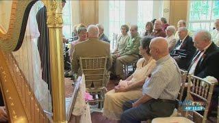 Couples married for over 50 years renew their vows