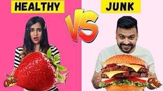 HEALTHY vs JUNK FOOD Challenge