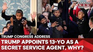 Why Did Trump Appoint A 13-Year-Old As America's Secret Service Agent? Big Announcement By US Prez