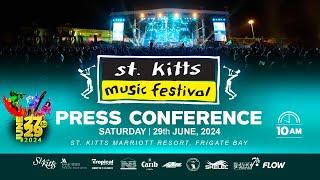 St Kitts Music Festival | Saturday Night Press Conference | St. Kitts Marriott - June 29, 2024