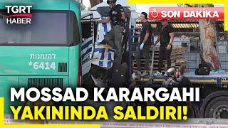 #SONDAKİKA | MOSSAD Karargahı Yakınında Saldırı! Tel Aviv’de Kamyon, Otobüs Durağına Daldı 24 Yaralı