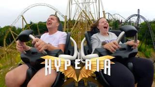 WE RODE HYPERIA!! First Time On-Ride Reaction to Thorpe Parks INSANE New Roller Coaster!