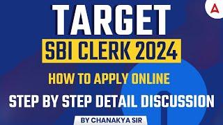 SBI Clerk Form Fill Up 2024 in Assam | How To Apply Online For SBI Clerk 2024 | SBI Clerk 2024