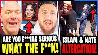 MMA Community GOES OFF on Nina Drama! Islam Makhachev HEATED ALTERCATION w/ Nate Diaz! UFC 310