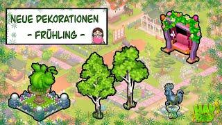 Hay Day - Neue Dekorationen Frühling 2025 - Gregs Farm