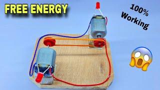 Free Energy Generator With Two Dc Motor || Free Electricity || Magnetic Motor Dynamo || SB craft