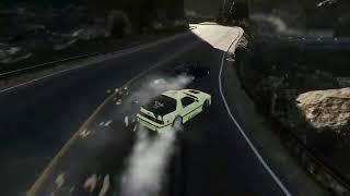 Car X drift racing online - door bashing on the old Kami road!