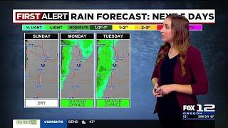 FOX 12 Oregon Saturday morning weather forecast for Portland (10/12)