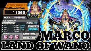 MARCO LAND OF WANO GAMEPLAY | ONE PIECE BOUNTY RUSH | OPBR