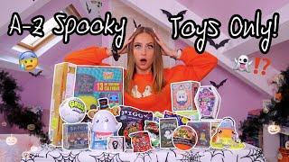 A-Z *SPOOKY ONLY* MYSTERY TOYS UNBOXING!!️⁉️ (300+ FINDS?!) | Rhia Official