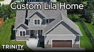 Custom Lila Two-Story Home Design - By Trinity Homes Builders, WI