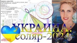 🩵 Украина: прогноз, соляр-2024 и транзиты. Война и восстановление