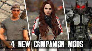 Fallout 4 - 4 New Fully Voiced Companion Mods & Update