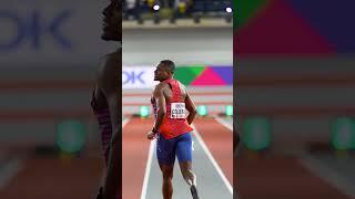 Christian Coleman is your 60m world champ ‼️ #athletics #sports #WorldIndoorChamps #usa #sprint