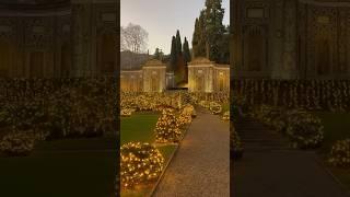 Christmas on Lake Como Italy ️#beautifulplace#lakecomo#italiancity#youtubeshorts#vairalvideo