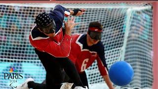 USA goalball survives tight battle with France for group play win at Paralympics | NBC Sports