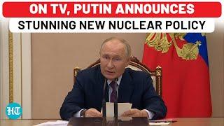 Putin's Massive Change To Nuclear Attack Policy: Threat Against USA Letting Ukraine Do Deep Strikes?