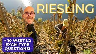 Riesling: Everything You Need to Know for WSET Level 2 in Wines (+10 WSET exam-type questions)