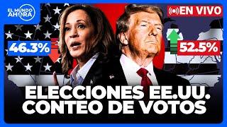 ELECCIONES EE.UU. 2024 EN VIVO: ANÁLISIS Y RESULTADOS DE VOTOS ENTRE TRUMP Y HARRIS| El Mundo Ahora