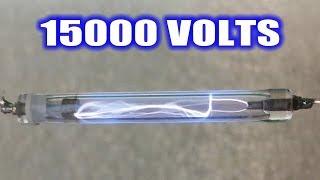 High Voltage Arc Generator Experiment 15000 Volt #2