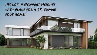 In the heart of Newport Heights—over 11,000 square feet of prime, elevated land.  #realestate