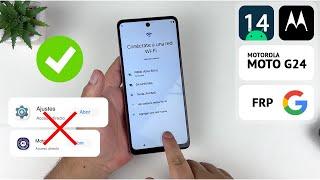 Eliminar Cuenta de Google Motorola Moto G24 | Android 14 | No se puede Compartir
