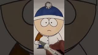 #southpark #stanmarsh #shorts #stan #alcoholmarkers #coloringbook #colorear