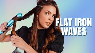 FLAT IRON WAVES TUTORIAL | BABYLISS PRO TITANIUM