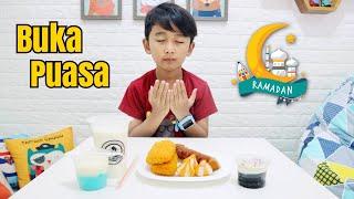 Ziyan Buka Puasa Hari Pertama - Ngabuburit Cari Makanan