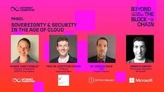 Sovereignty & Security in the age of Cloud – Panel: ICP 3 Year Anniversary