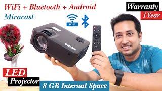 Best Projector for Home & Office | Best Android Smart Wifi LED Projector | Agaro AG60S Review -Hindi