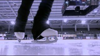 ･ﾟmessy ice skating asmr