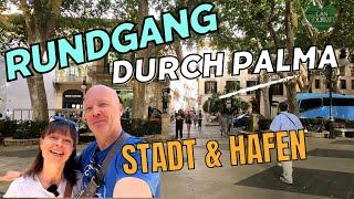 Rundgang durch Palma  Altstadt & Hafen. Juni 2023. #mallorca #palma #rundgang