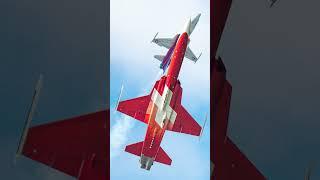 I love photographing anything that moves fast. Here, the Patrouille Suisse in action.