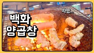 부산에 가면 다시 너를 볼 수 있을까? : 백화 양곱창 2호 리뷰!